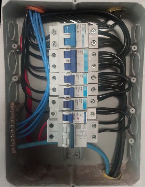 Quadro residencial organizado
